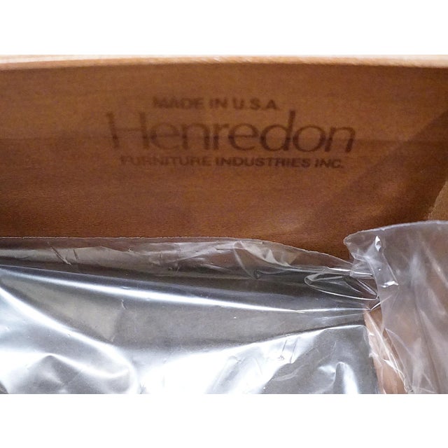 Henredon Furniture Green Asian Chinoiserie Faux Malachite 36" Storage Cabinet W. Embossed Floral Detail For Sale - Image 9 of 17