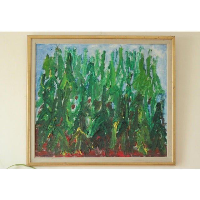 Bo Sällström, Woodland, 1970s, Oil on Canvas For Sale - Image 9 of 11