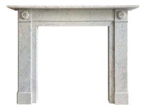 Early 19th Century Regency Marble Fireplace Mantel, 1815