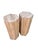 Mid-Century Modern Mid 20th Century Postmodern Faux Travertine Laminate Pedestals - A Pair For Sale - Image 3 of 12