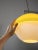 Space Age Yellow Acrylic Glass Pendant Lamp, 1970s For Sale - Image 12 of 13