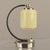 Metal Bauhaus Bedside Lamp in Chrome-Plated Brass with Overglazed Glass, 1930s For Sale - Image 7 of 15
