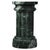 Black Handmade Column Vase in Satin Black Marquina Marble by Fiammetta V. For Sale - Image 8 of 18
