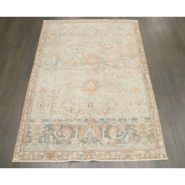 1920s Persian Malayer Accent Size Rug