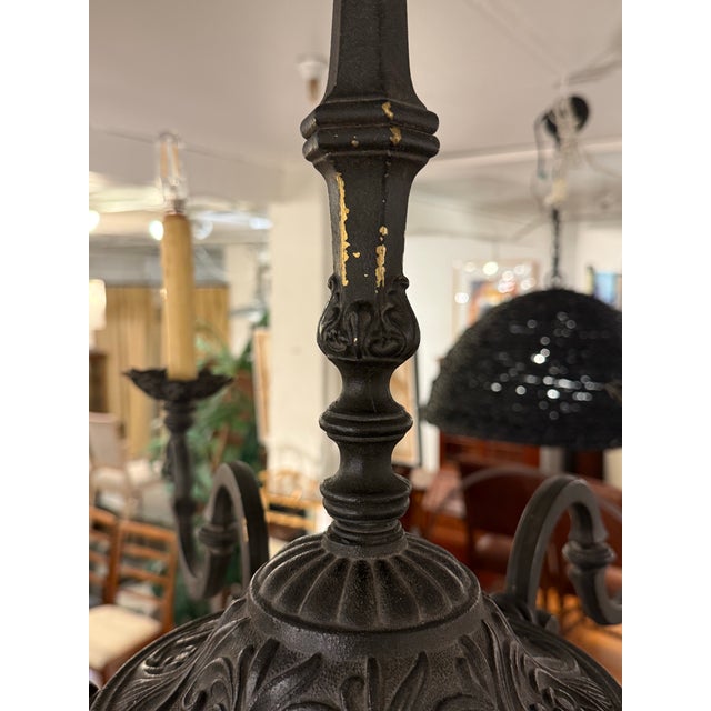 Vintage Mauldin Lighting Bespoke Spanish Revival Chandelier For Sale In San Francisco - Image 6 of 12