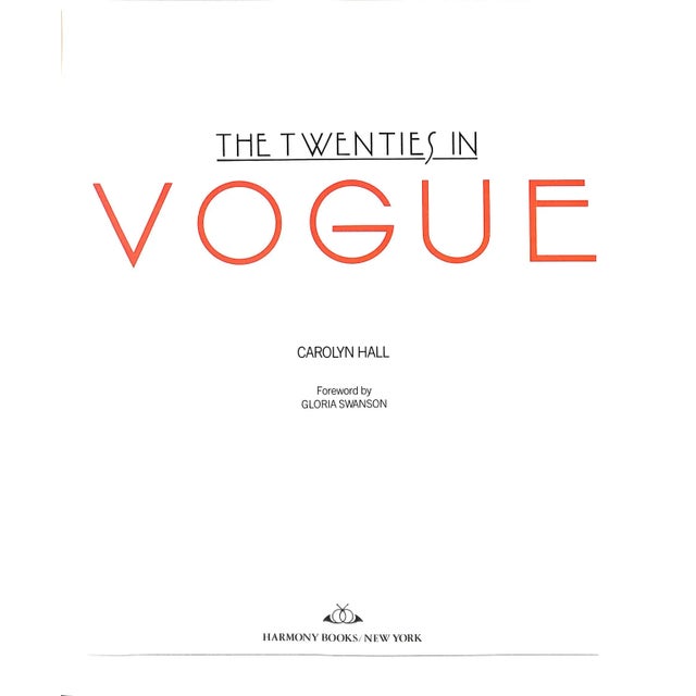HALL, Carolyn Foreword by Gloria Swanson [160] pp. Harmony Books First Edition 1983 11 1/2" x 10" In 1920 the war to end...