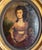 We are selling this interesting 18th C. American Limner portrait or English folk painting. This oil painting is done on a...