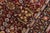 Turkish Antique Hereke Red Blue Wool & Silk Rug - 4'0''x6'0'' For Sale In New York - Image 6 of 10