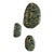 Scagliola faux tortoise shells, beautifully designed in a rich malachite pattern. Each piece showcases the artistry of...