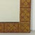 Large Tin Framed Wall Mirror Crafted From Old Ceiling Tiles For Sale In Cincinnati - Image 6 of 8