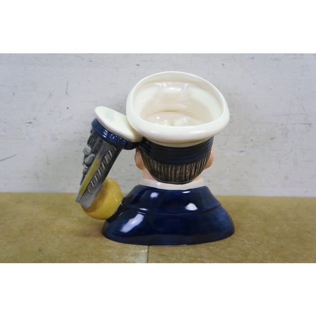 Royal Doulton Admiral David Beatty Military Navy Toby Character Jug For Sale - Image 6 of 13