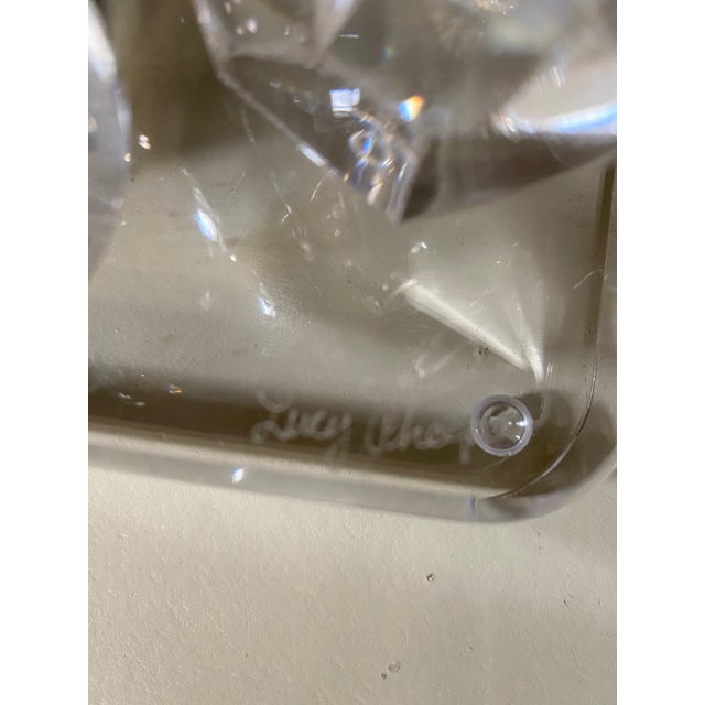 Vintage Lucy Phelps Lucite Sculpture For Sale - Image 11 of 12