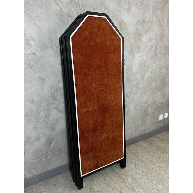 Vintage Reupholstered Screen, 1920s For Sale - Image 13 of 18