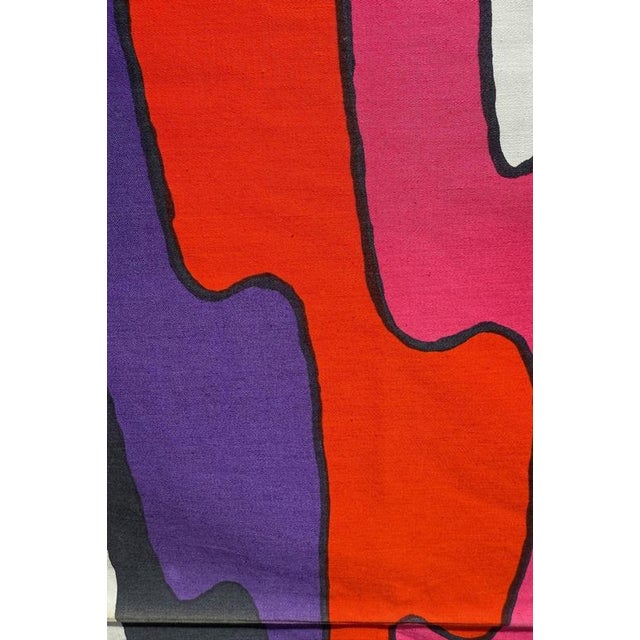 Cotton Panel by Barbara Brenner for Tampella Finland Intair Sion, Finland, 1969 For Sale - Image 9 of 16