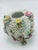 Porcelain Flower Encrusted Vase For Sale - Image 9 of 10
