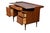 Brown 1960s Mid-Century Mainline Hooker Floating Walnut Desk For Sale - Image 8 of 10