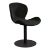 Xander Swivel Dining Chair in Black For Sale