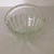 Thick glass bowl with striations on the sides and scalloped upper rim is stunning for candy or can be used for other...