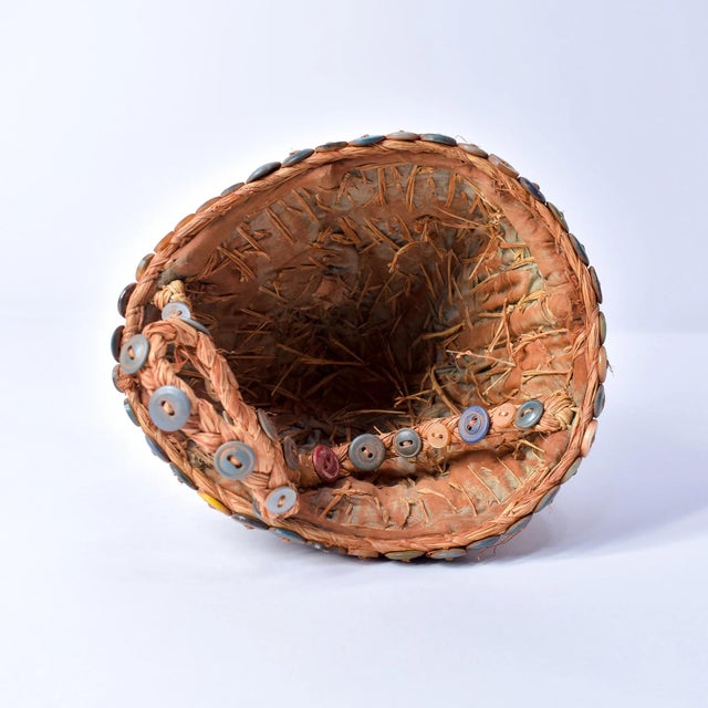 Early 20th Century Early 20th Century Lega Bwami Society Hat For Sale - Image 5 of 10