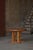 Brutalist Danish Modern Round Pine Dining Table with Extension Leaves, Denmark, 1970s For Sale - Image 3 of 18