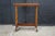 Antique Victorian Eastlake 2 Tier Walnut Hall Side Table Sawtooth Apron 25" For Sale - Image 4 of 18