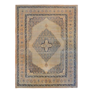 Early 20th Century Hadji Jalili Tabriz Rug For Sale