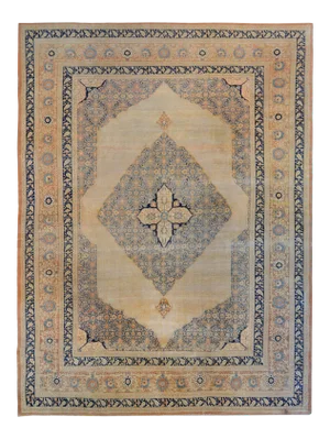 Early 20th Century Hadji Jalili Tabriz Rug