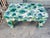 Textile Vintage Bench, Original Fabric! For Sale - Image 7 of 7