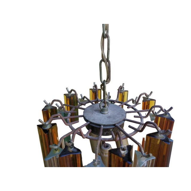 Vintage Murano Glass Pendant from Venini, Italy, 1970s For Sale - Image 9 of 13