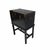 Vintage storage, liquor, cellarette on stand. Could be used as side table or nightstand. The box portion can be removed...