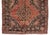 Vintage Circa 1940 Orange Turkish Oushak Kelleh Hand Knotted Wool Runner 5ft 6in X 12ft 2in For Sale - Image 15 of 18