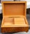 Swiss Mechanical Russian Olive Burl Wood Walnut Music and Trinket Box For Sale - Image 4 of 6