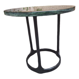 Aster Coffee Table in Cast Bronze and Annealed Glass by Vincent Van Duyden for Molteni, 2010s For Sale