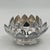 Silver Mid 20th Century Reed & Baron Silverplate Lotus Flower Vase Water Lily Centerpiece With Flower Frog For Sale - Image 8 of 12