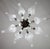 1980s Extraordinary Large Transparent Murano Glass Leaves Chandelier by Franco Luce For Sale - Image 17 of 18