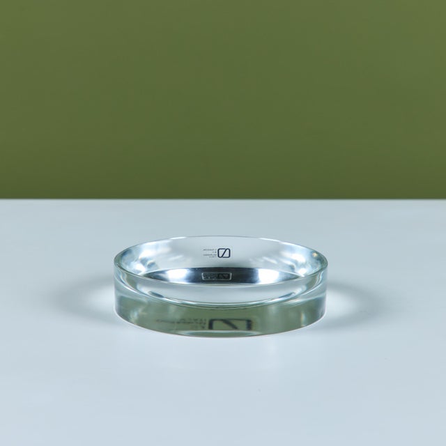 Glass Round Murano Glass Ashtray for V. Nason & C. For Sale - Image 7 of 11