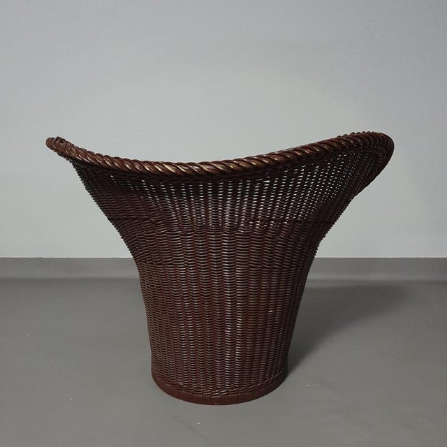 Early 21st Century Wicker Model E20 Chair by Egon Eiermann for Heinrich Murmann, 1957 For Sale - Image 5 of 12