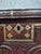 Antique 19th Century Oriental Carved Wood and Gilt Brass Chest For Sale - Image 5 of 12
