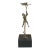 Vintage Curtis Jere Mid-Century Modern Bronze Boy Climbing Tree Sculpture, Signed 1970 For Sale