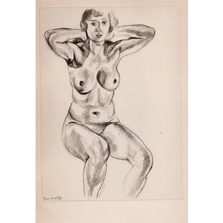 Matisse, Nude, Original Lithograph, 1920 For Sale