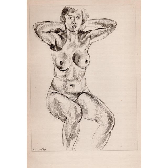 Matisse, Nude, Original Lithograph, 1920 For Sale