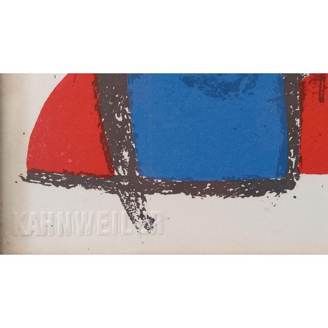 Lithography engraving Handgraph signature in pencil Published in the maeght editeur catalog Certificate of authenticity...