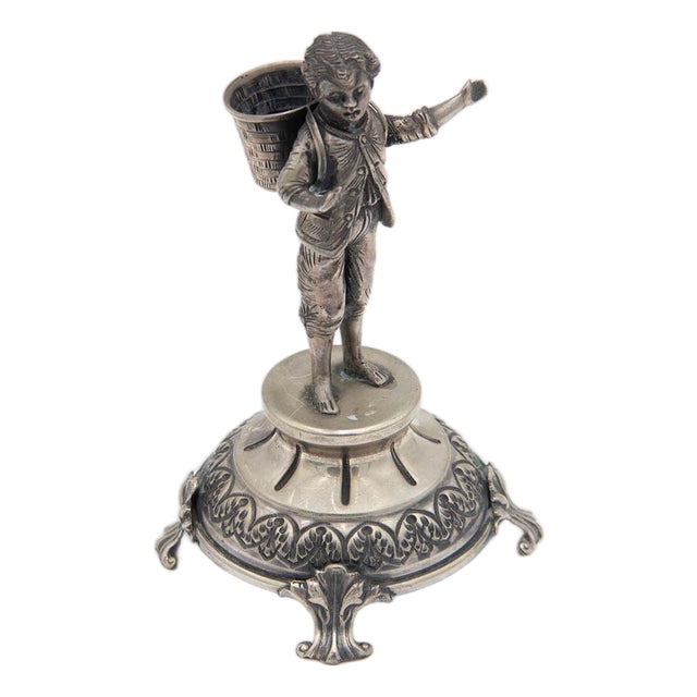 Silver Toothpick Holder For Sale
