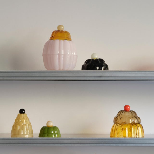 JELLO H Hand-Blown Glass Cloche by Studio Berg For Sale - Image 13 of 15