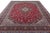 Hand-Knotted Oriental Rug in Red For Sale - Image 4 of 12