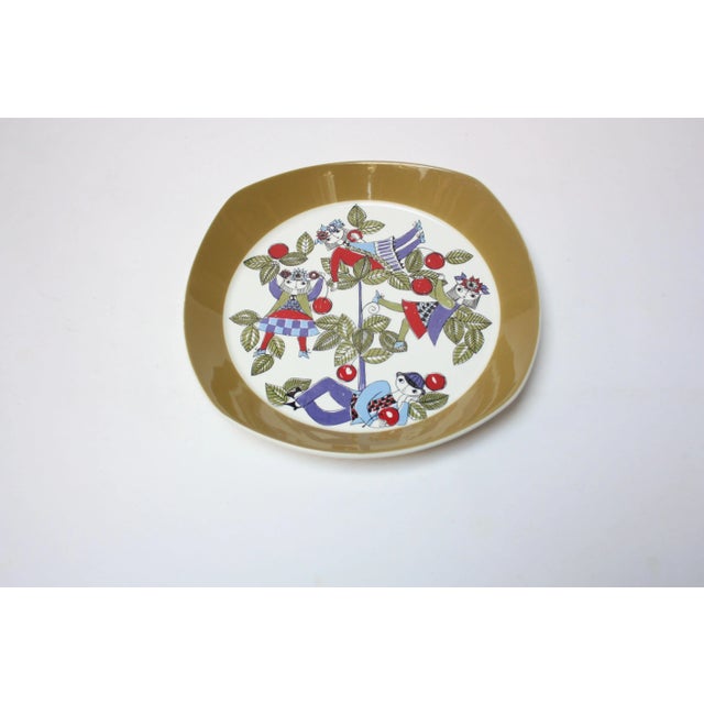 Vintage Norwegian Turi 'Corsica' Charger for Figgjo Flint For Sale - Image 11 of 11