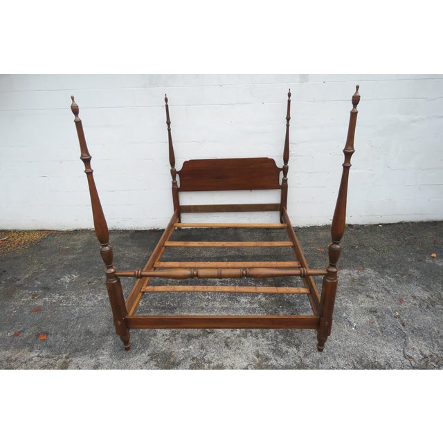 This beautiful Full Size Bed is made out of wood, solid wood, and solid cherry. The Bed was made by Pennsylvania House and...