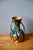 Vintage Glazed Ceramic Amphora Vase with Iridescent Drips, 1970s For Sale - Image 3 of 10