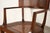 Michael Taylor for Baker Furniture Klismos Cherry Wood and Cane Armchair, Newly Refinished For Sale - Image 11 of 15