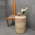 Gemstone Beige Marble and Green Onyx Side Table by Forzini For Sale - Image 7 of 10